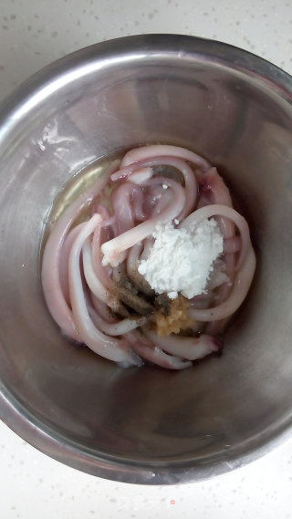 Crispy Squid Whiskers recipe