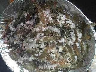 Grilled Shrimp with Coarse Salt recipe