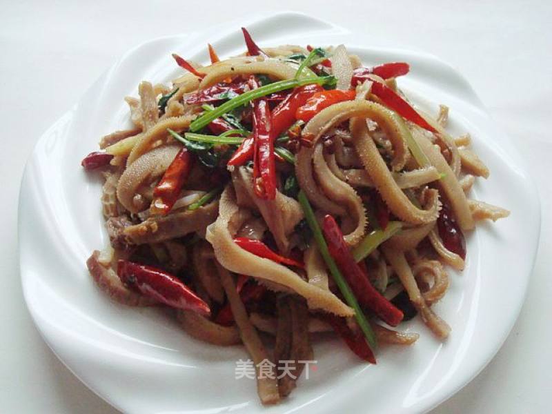 Stir-fried Lamb Tripe-xinjiang Taste recipe