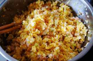 Dumplings Stuffed with Cabbage and Oyster Mushroom and Egg recipe