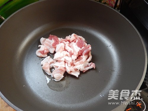 Stir-fried Pork Belly with Pleurotus Eryngii recipe