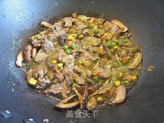 Mushroom Beef Broccoli recipe