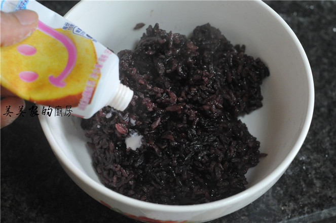 Purple Rice Sandwich recipe