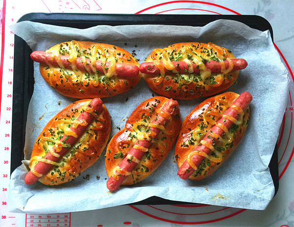 Ham and Salad Bread recipe