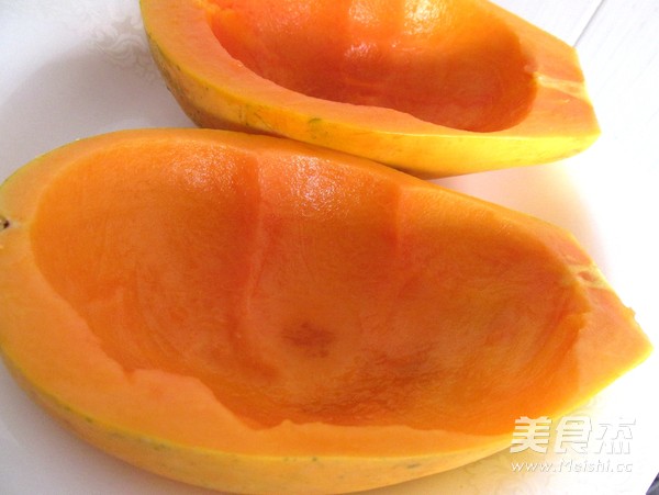 Papaya Snow Clam recipe