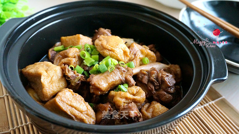 Braised Duck Pork with Tofu recipe