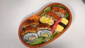 Genki Bento 🍱 Kabayaki Eel Sushi recipe