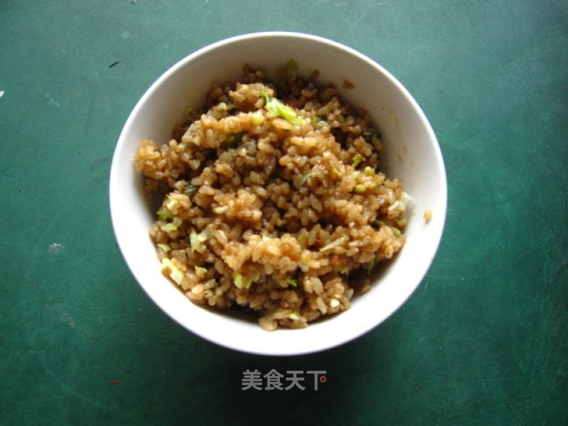 [kai Shou Vegetables]—soy Sauce Fried Rice recipe