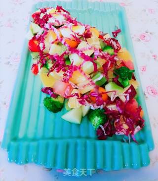 Home Feast Vegetable and Fruit Salad recipe