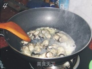 Roasted Oysters with Leek recipe