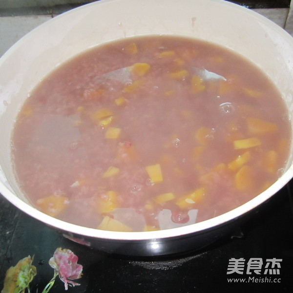 Sweet Potato and Red Bean Porridge recipe