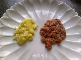 【corn and Minced Meat Eggplant Box】 recipe