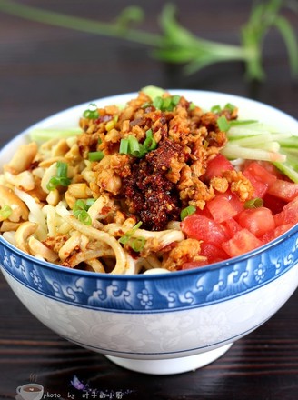 Half and Half Noodles recipe