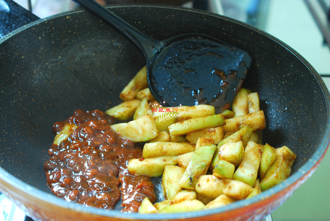 Stewed Potatoes with Eggplant recipe