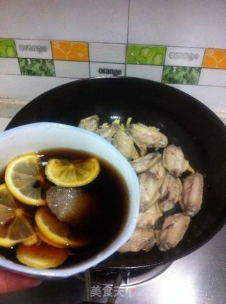 Lemon Chicken Wings recipe