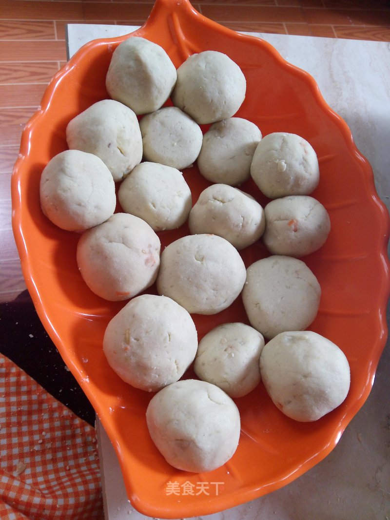Hubei Special Snack Taro Balls recipe