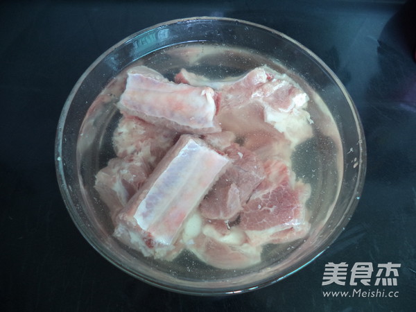 Yam Pork Ribs Soup recipe