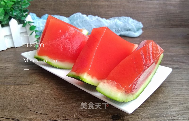 Icy Watermelon Jelly recipe