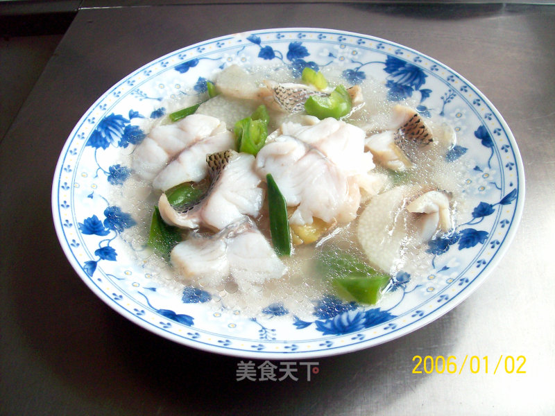 [sea Bass Cooking and Health]-boiled Yam Fish Fillet recipe