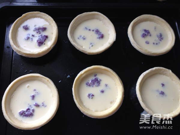 Purple Sweet Potato Tart recipe