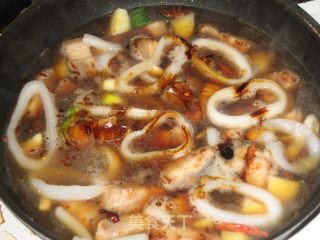 Squid Braised Pork recipe