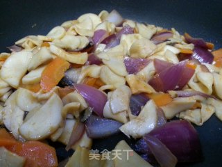 Fried Pleurotus Eryngii recipe