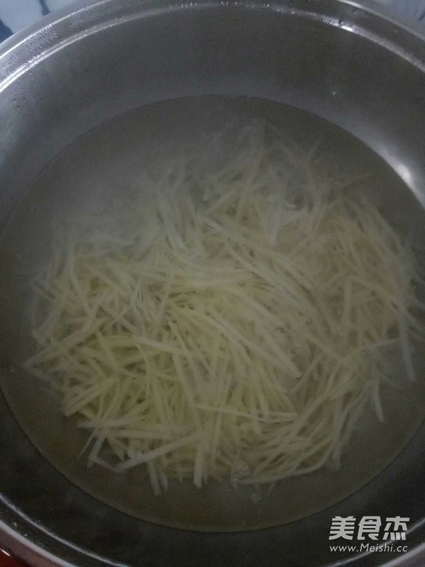 Vinegar Shredded Potatoes recipe