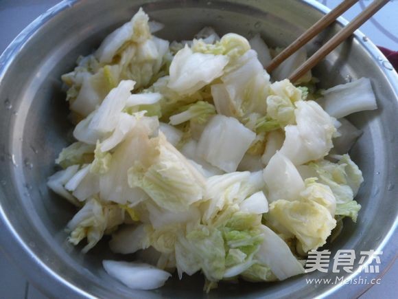 Quick Pickled Spicy Cabbage recipe