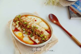 Steamed Egg with Tofu with Minced Meat recipe