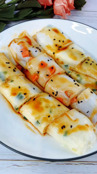 Homemade Rice Rolls recipe