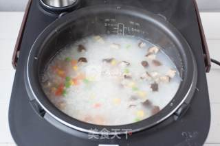 Colorful Shrimp Congee recipe