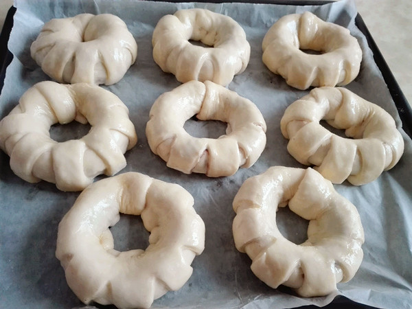 Coconut Bean Paste Bagel recipe