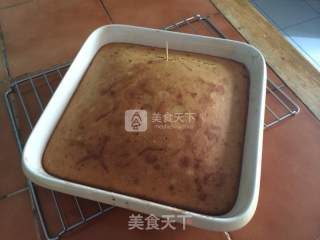 Flip Banana Cranberry Cake recipe