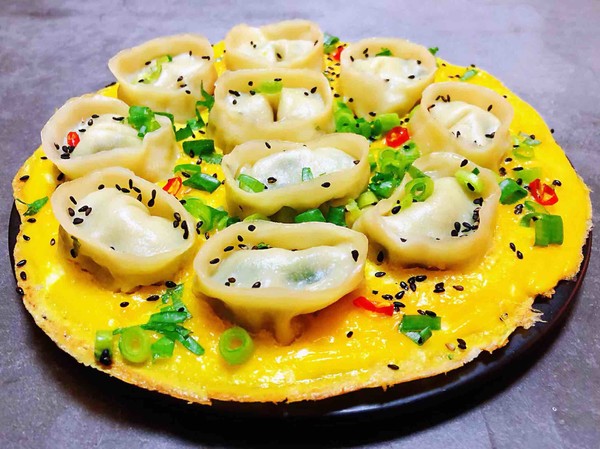 Ingot Dumplings Lying Egg recipe