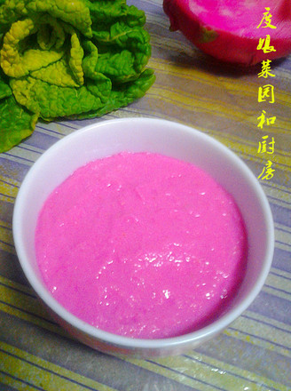 Pitaya Peel Milkshake recipe