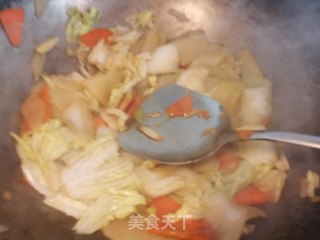 Stir-fried Cabbage Slices recipe