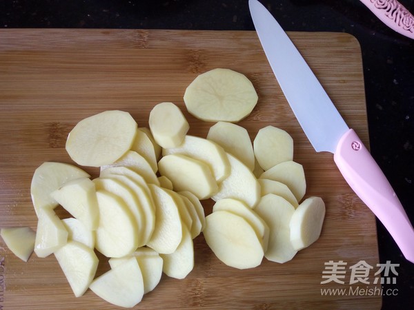 Griddle Potato Chips recipe