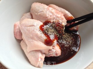 Black Pepper Chicken Wings recipe