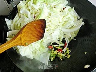 Chinese Cabbage Stewed Vermicelli recipe