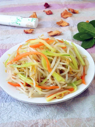 Cucumber Bean Sprouts recipe