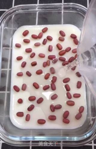 Milk Red Bean Cake recipe