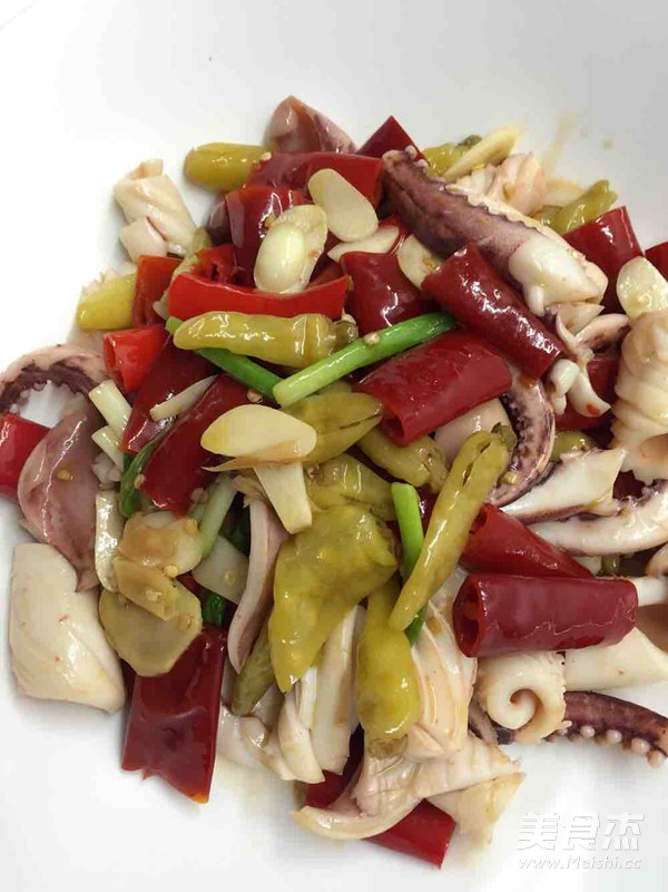 Pickled Pepper Squid recipe