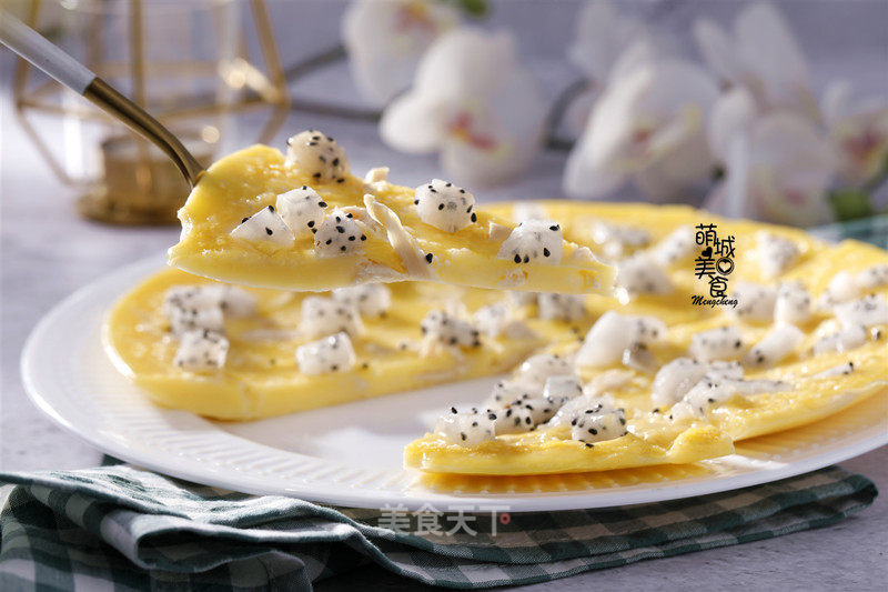 Fruit Chicken Pizza recipe