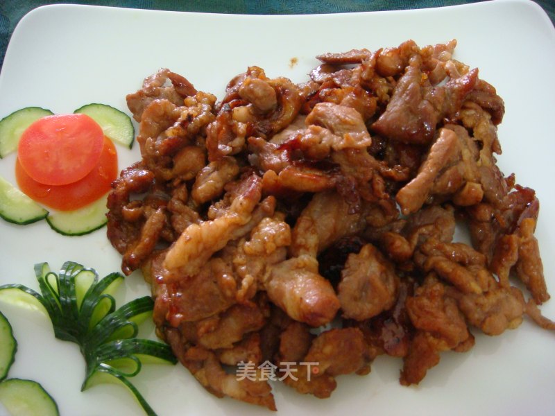 Family Banquet Meat Dishes "golden Meat Slices" recipe