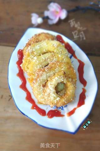 Fried Apple Ring recipe