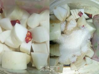 Vinegar Radish recipe