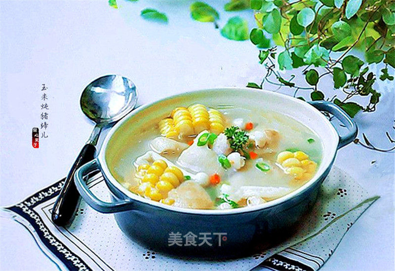 Corn Stewed Trotters recipe