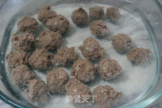 Sour Soup Beef Balls recipe