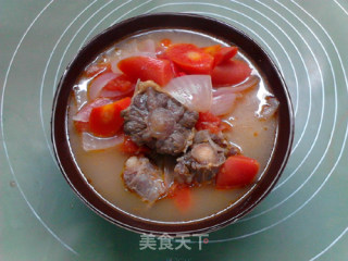 Tomato Onion Oxtail Soup recipe