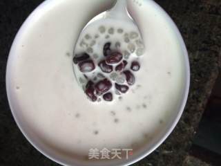 Red Bean Coconut Sago Sauce recipe